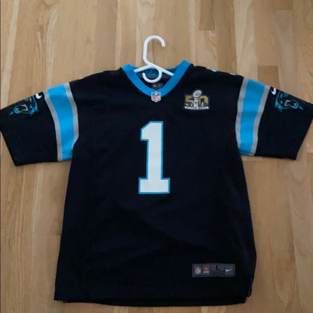 Cam Newton #1 Carolina Panthers Jersey